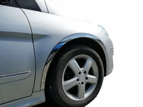Накладки на арки (4 шт, нерж) для Mercedes B-class W246 2011-2018 рр — Mercedes B-class W246 2011-2018 гг. DianaParts