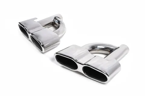 Насадки на глушник AMG S65 для Mercedes S-сlass W221 2005-2013 рр — Mercedes S-сlass W221 2005-2013 гг. DianaParts