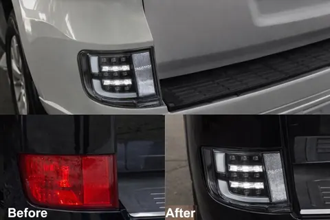 Задні протитуманки 2016-2021 (Executive Black) для Toyota Land Cruiser 200 рр — Toyota Land Cruiser 200 2007-2021 гг. DianaParts