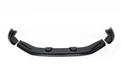 Накладка на передній бампер ЛИП (чорна) для Honda Civic Sedan IX 2011-2016 рр — Honda Civic Sedan IX 2011-2016 гг. DianaParts