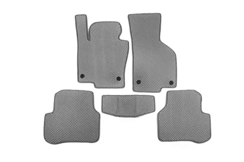 Килимки EVA (EU, Сірий) для Volkswagen Passat B7 2012-2015 рр — Volkswagen Passat B7 2012-2015 гг. DianaParts