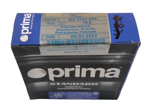 Кільця поршневі 2101-2107 (79.8) Prima — Автозапчастини DianaParts