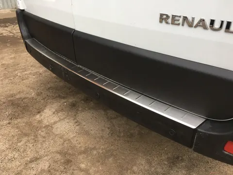 Накладка на задній бампер (нерж) для Opel Movano 2010-2021 рр — Opel Movano 2010-2021 гг. DianaParts