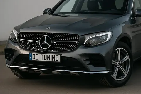 Передня решітка Diamond Black (2015-2019) Без місця під камеру для Mercedes GLC coupe C253 рр — Mercedes GLC coupe C253 2016-2023 гг. DianaParts
