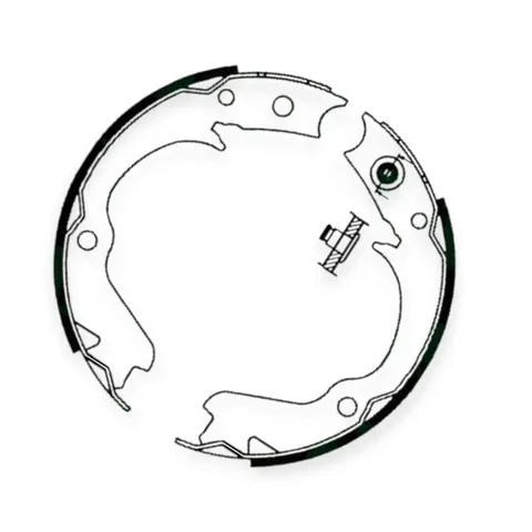 Колодки ручника Subaru Outback 03-09 (LPR) — Гальмівна система DianaParts
