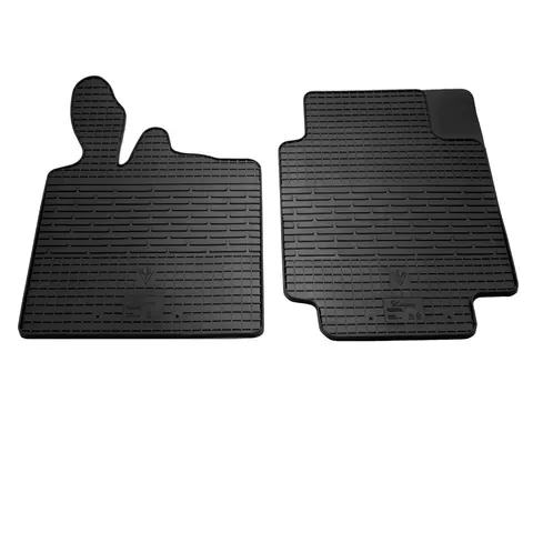 Гумові килимки (2 шт, Stingray Premium) для Smart 1998-2007 рр — Smart 1998-2007 гг. DianaParts