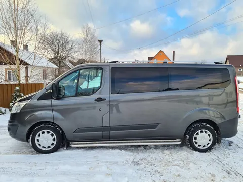 Рейлінги Хром Довга, пластикові ніжки для Ford Custom 2013-2022 рр — Ford Custom 2013-2022 гг. DianaParts