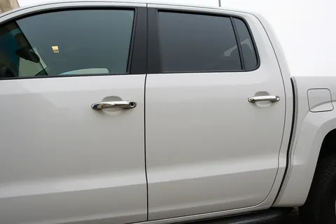 Накладки на ручки (4 шт, нерж) OmsaLine - Італійська нержавійка для Volkswagen Amarok 2010-2022 рр — Volkswagen Amarok 2010-2022 гг. DianaParts