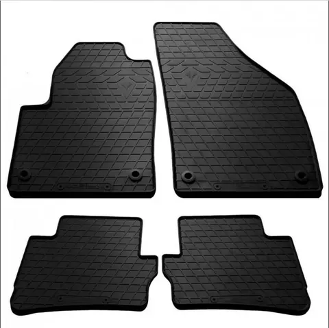 Гумові килимки Stingray (4 шт, гума) для Dodge Dart 2012-2017 рр — Dodge Dart 2012-2017 гг. DianaParts