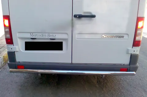 Задня дуга AK002 (нерж.) для Mercedes Sprinter W901/902/903/904/905 1995-2006 рр — Mercedes Sprinter W901/902/903/904/905 1995–2006 гг. DianaParts