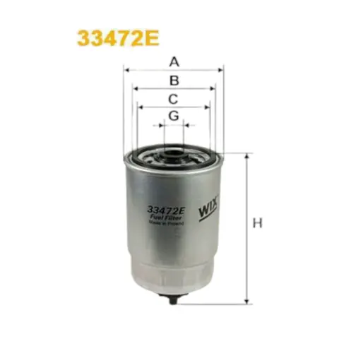 Фільтр паливний WIX FILTERS — Фільтри DianaParts