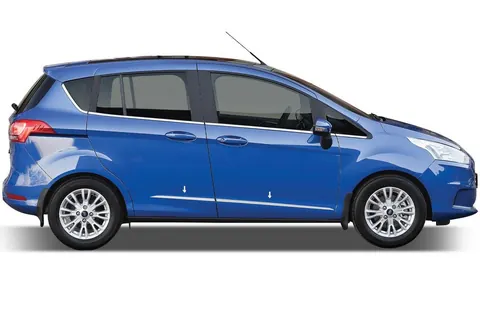Молдинг дверний OmsaLine (4 шт, нерж) для Ford B-Max 2012-2017 рр — Ford B-Max 2012-2017 гг. DianaParts