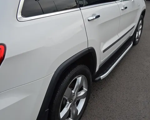 Бокові пороги Fullmond (2 шт., алюм.) для Hyundai IX-35 2010-2015 рр — Hyundai IX-35 2010-2015 гг. DianaParts