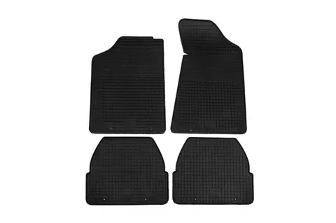 Гумові килимки (4 шт, Polytep) для Ауди 80/90 1987-1996 рр — Audi 80/90 1987-1996 гг. DianaParts