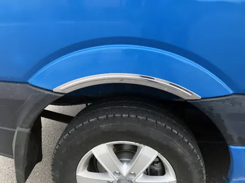 Накладки на арки вузькі (4 шт, нерж) Carmos - Турецька сталь для Mercedes Sprinter W906 2006-2018 рр — Mercedes Sprinter W906 2006–2018 гг. DianaParts