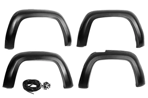 Розширювачі колісних арок EuroCap (ABS, чорні) для Volkswagen Amarok 2010-2022 рр — Volkswagen Amarok 2010-2022 гг. DianaParts