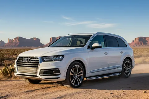 Бокові пороги Tayga V2 (2 шт., алюміній) для Ауди Q7 2015-2026 рр — Audi Q7 2015–2026 гг. DianaParts
