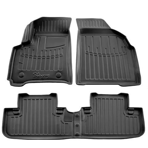 Килимки Stingray 3D (5 шт, поліуретан) для Chevrolet Tacuma/Rezzo 2000-2008 рр — Chevrolet Tacuma/Rezzo 2000-2008 гг. DianaParts