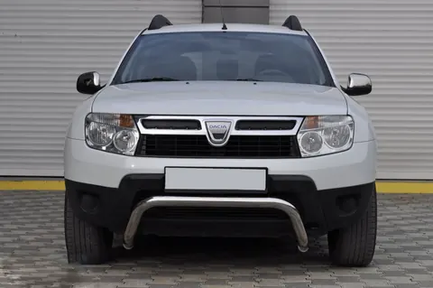 Передній захист ST011 (нерж.) для Dacia Duster 2008-2018 рр — Dacia Duster 2008-2018 гг. DianaParts