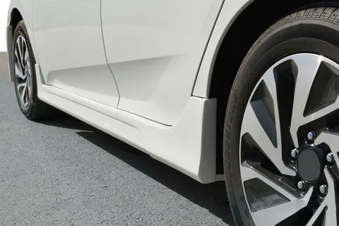 Бокові пороги (під фарбування) для Honda Civic Sedan X 2016-2021 рр — Honda Civic Sedan X 2016-2021 гг. DianaParts