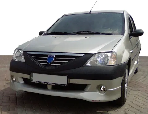 Передній бампер (накладка, під фарбування) для Dacia Logan I 2005-2008 рр — Dacia Logan I 2005-2008 гг. DianaParts