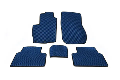 Килимки EVA (сині) для Mitsubishi Outlander 2006-2012 рр — Mitsubishi Outlander 2006-2012 гг. DianaParts