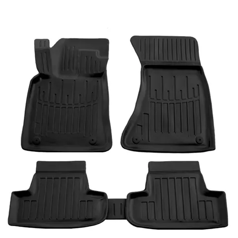Килимки Stingray 3D (5 шт, поліуретан) для Ауди Q5 2008-2017 рр — Audi Q5 2008-2017 гг. DianaParts