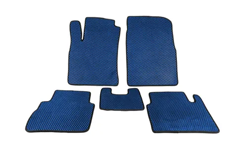 Килимки EVA (Синій) для Nissan Tiida 2004-2011 рр — Nissan Tiida 2004-2011 гг. DianaParts