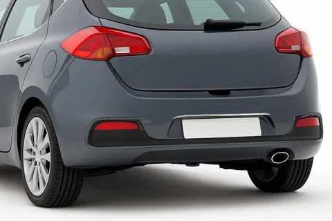 Планка над номером для HB (нерж.) для Kia Ceed 2012-2018 рр — Kia Ceed 2012-2018 гг. DianaParts