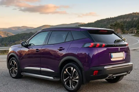 Бокові пороги New Vision Black (2 шт., алюміній) для Peugeot 3008 2016-2023 рр — Peugeot 3008 2016-2023 гг. DianaParts