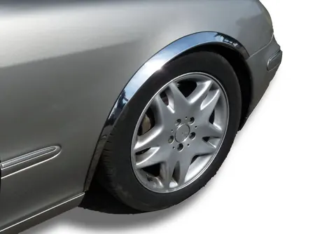 Накладки на арки (4 шт, нерж) для Mercedes S-сlass W220 1998-2005 рр — Mercedes S-сlass W220 1998-2005 гг. DianaParts