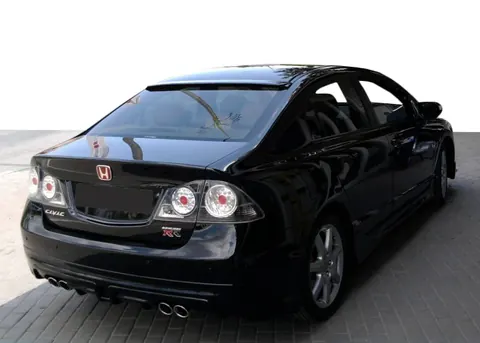 Спойлер на скло (під фарбування) для Honda Civic Sedan VIII 2006-2011 рр — Honda Civic Sedan VIII 2006-2011 гг. DianaParts