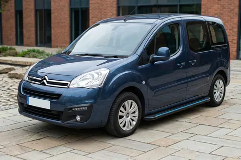 Бокові пороги Maya Blue (2 шт., алюміній) для Citroen Berlingo 2008-2018 рр — Citroen Berlingo 2008-2018 гг. DianaParts