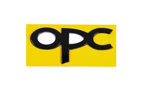 Емблема OPC 36мм на 85 мм (Чорний) для Opel — Opel DianaParts