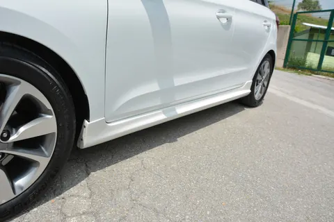 Пороги Meliset (під фарбування) для Hyundai I-20 2014-2020 рр — Hyundai I-20 2014-2020 гг. DianaParts