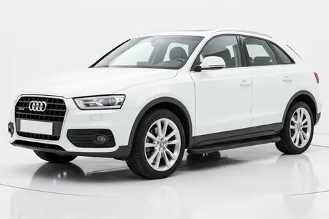 Бокові пороги Bosphorus Black (2 шт., Алюміній) для Ауди Q3 2011-2019 рр — Audi Q3 2011-2019 гг. DianaParts