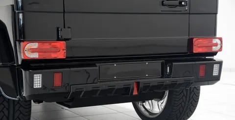 Задній бампер BRB для Mercedes G сlass W463 1990-2018 рр — Mercedes G сlass W463 1990-2018 гг. DianaParts