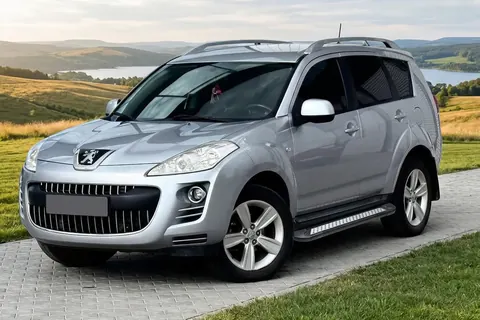 Бокові пороги New Vision Black (2 шт., алюміній) для Peugeot 4007 2007-2013 рр — Peugeot 4007 2007-2013 гг. DianaParts