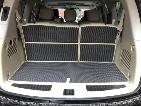 Килимок багажника 5 частин (EVA, чорний) для Nissan Armada 2016-2024 рр — Nissan Armada 2016-2024 гг. DianaParts