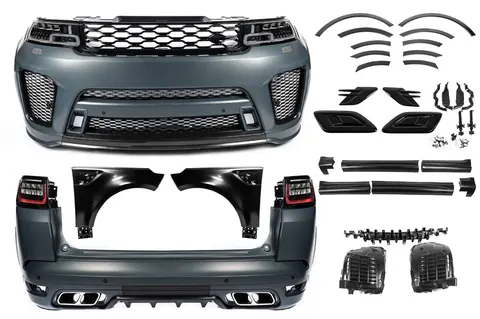 Комплект рестайлінгу в 2021 рік SVR для Range Rover Sport 2014-2022 рр — Range Rover Sport 2014-2022 гг. DianaParts