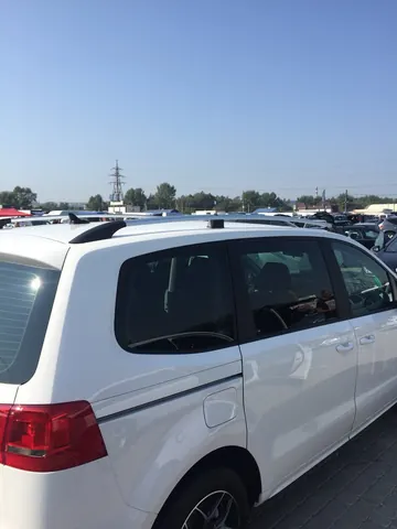Рейлінги Хром (турецький дизайн) Пластикова ніжка для Volkswagen Sharan 2010-2023 рр — Volkswagen Sharan 2010-2023 гг. DianaParts