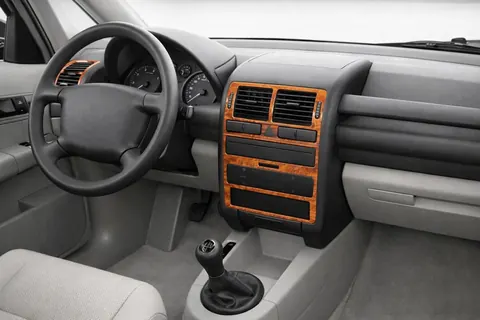 Накладки на панель (Meric) Карбон для Ауди A2 1999-2005 рр — Audi A2 1999-2005 гг. DianaParts