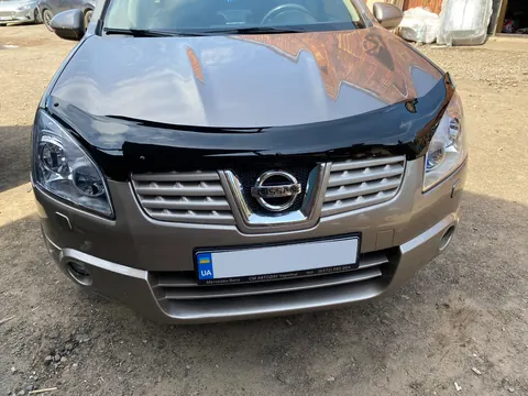 Дефлектор капоту (EuroCap) для Nissan Qashqai 2007-2010 рр — Nissan Qashqai 2007-2010 гг. DianaParts