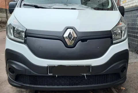 Зимова накладка на решітку (2015-2020) Матова для Renault Trafic 2015- рр — Renault Trafic 2015- гг. DianaParts