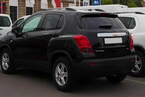 Хром планка над номером Libao (ABS) для Chevrolet Trax 2012-2023 рр — Chevrolet Trax 2012-2023 гг. DianaParts