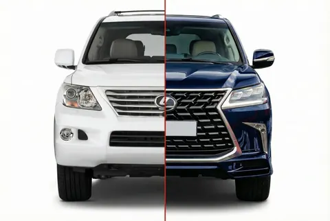 Комплект рестайлінгу в TRD 2021 (із заміною задніх крил) для Lexus LX570/450d 2008-2022 рр — Lexus LX570/450d 2008-2022 гг. DianaParts