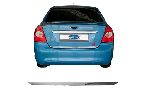 Кромка багажника (Sedan, нерж.) для Ford Focus II 2008-2011 рр — Ford Focus II 2008-2011 гг. DianaParts