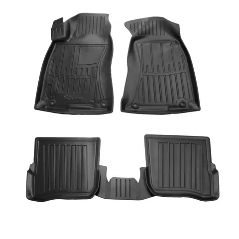 Килимки Stingray 3D (5 шт, поліуретан) для Volkswagen Passat B5 1997-2005 рр — Volkswagen Passat B5 1997-2005 гг. DianaParts