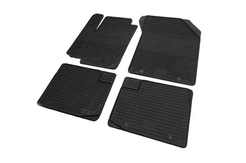 Гумові килимки (4 шт, Polytep) для Fiat Sedici 2006-2014 рр — Fiat Sedici 2006-2014 гг. DianaParts