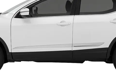 Молдинг дверний Libao V2 (4 шт.) для Nissan Qashqai 2014-2021 рр — Nissan Qashqai 2014-2021 гг. DianaParts